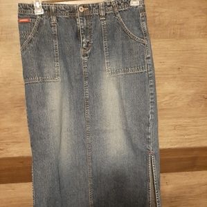 Jean skirt